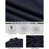 imageCOOFANDY Mens Flannel Shirts Long Sleeve Lightweight Plaid Shirt Casual Button Down Shirts JacketNavy Blue Solid