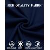 imageCOOFANDY Mens Henley Shirts Long Sleeve Casual Maverick Slub Henley TShirts Lightweight Basic Tee02navy Blue