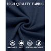 imageCOOFANDY Mens Henley Shirts Long Sleeve Casual Maverick Slub Henley TShirts Lightweight Basic TeeNavy Blue