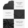 imageCOOFANDY Mens Henley Shirts Long Sleeve Casual Pullover TShirt Fashion Basic Button ShirtsAblack