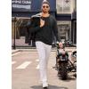 imageCOOFANDY Mens Henley Shirts Long Sleeve Casual Pullover TShirt Fashion Basic Button ShirtsAblack