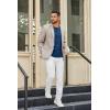 imageCOOFANDY Mens Henley Shirts Long Sleeve Casual Pullover TShirt Fashion Basic Button ShirtsDark Blue