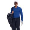 imageCOOFANDY Mens Long Sleeve Polo Shirts Quick Dry Moisture Wicking Lightweight Golf Shirts Casual Collared ShirtDark Blue