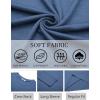 imageCOOFANDY Mens Long Sleeve T Shirts Crew Neck Casual Basic Tee Shirt Lightweight Pullover Shirts1 Packblue