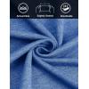 imageCOOFANDY Mens Polo Sweatshirts Long Sleeve Casual Lightweigt Polo Shirts Button Down Golf ShirtBlue