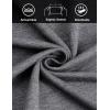 imageCOOFANDY Mens Polo Sweatshirts Long Sleeve Casual Lightweigt Polo Shirts Button Down Golf ShirtDark Gray