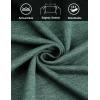 imageCOOFANDY Mens Polo Sweatshirts Long Sleeve Casual Lightweigt Polo Shirts Button Down Golf ShirtGreen