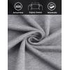 imageCOOFANDY Mens Polo Sweatshirts Long Sleeve Casual Lightweigt Polo Shirts Button Down Golf ShirtLight Grey