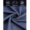imageCOOFANDY Mens Polo Sweatshirts Long Sleeve Casual Lightweigt Polo Shirts Button Down Golf ShirtNavy Blue