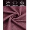 imageCOOFANDY Mens Polo Sweatshirts Long Sleeve Casual Lightweigt Polo Shirts Button Down Golf ShirtWine Red
