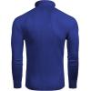 imageCOOFANDY Mens Slim Fit Turtleneck Sweater Casual Twist Patterned Pullover Knitted SweatersRoyal Blue