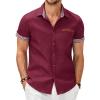 A - Wine Red - No Pocket
