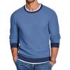 Denim Blue & Navy Blue Edge
