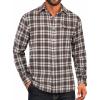 Brown White Plaid