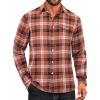 Orange Black Plaid