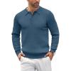 Ribbed Denim Blue