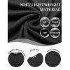 imageCOOFANDY Men Long Sleeve Henley TShirs Casual Basic Lightweight Fashion Shirts Soild Tees with PocketsBlack