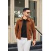 imageCOOFANDY Men Long Sleeve Henley TShirs Casual Basic Lightweight Fashion Shirts Soild Tees with PocketsBlack