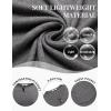 imageCOOFANDY Men Long Sleeve Henley TShirs Casual Basic Lightweight Fashion Shirts Soild Tees with PocketsDark Grey