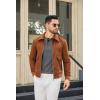 imageCOOFANDY Men Long Sleeve Henley TShirs Casual Basic Lightweight Fashion Shirts Soild Tees with PocketsDark Grey