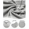 imageCOOFANDY Men Long Sleeve Henley TShirs Casual Basic Lightweight Fashion Shirts Soild Tees with PocketsLight Gray