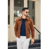 imageCOOFANDY Men Long Sleeve Henley TShirs Casual Basic Lightweight Fashion Shirts Soild Tees with PocketsNavy Blue