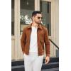 imageCOOFANDY Men Long Sleeve Henley TShirs Casual Basic Lightweight Fashion Shirts Soild Tees with PocketsWhite