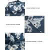 imageCOOFANDY Mens Casual Summer Beach Wrinkle Free Shirts Short Sleeve Button Down Lightweight Untucked Textured ShirtZrainforest
