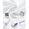 imageCOOFANDY Mens Dress Shirts Long Sleeve Button Down Shirts Untucked WrinkleFree Business Casual ShirtsWhiteblack
