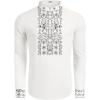 imageCOOFANDY Mens Henley Shirt Vyshyvanka Long Sleeve African Print Shirts Casual Zip Up Cotton Linen Beach Hippie ShirtLeaves Print
