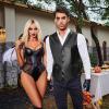 imageCOOFANDY Mens Leather Suit Vest Casual Western Vest Jacket Lightweight VNeck Dress Waistcoats Halloween CostumesBlack