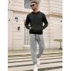 imageCOOFANDY Mens Sweatpants Joggers Workout Casual Athletic Gym Pants Lightweight Elastic Wasit Sweatpants with Pockets2 Pack BlackLight Grey