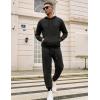 imageCOOFANDY Mens Sweatpants Joggers Workout Casual Athletic Gym Pants Lightweight Elastic Wasit Sweatpants with PocketsBlack
