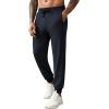 imageCOOFANDY Mens Sweatpants Joggers Workout Casual Athletic Gym Pants Lightweight Elastic Wasit Sweatpants with PocketsNavy Blue