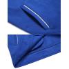 imageCOOFANDY Mens Varsity Jacket Wool Blend Letterman Bomber Jacket Baseball Lightweight JacketBlue