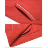 imageCOOFANDY Mens Varsity Jacket Wool Blend Letterman Bomber Jacket Baseball Lightweight JacketRed
