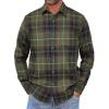 Army Green Black Plaid
