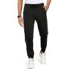 imageCOOFANDY Mens Sweatpants Joggers Workout Casual Athletic Gym Pants Lightweight Elastic Wasit Sweatpants with PocketsBlack