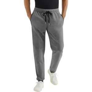 imageCOOFANDY Mens Sweatpants Joggers Workout Casual Athletic Gym Pants Lightweight Elastic Wasit Sweatpants with PocketsGrey