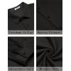 imageCOOFANDY Mens Casual Button Down Shirt Long Sleeve Wrinkle Free Shirts Stretch Dress ShirtBlack