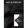 imageCOOFANDY Mens Long Sleeve Polo Shirts Casual Button Collared Shirts Raglan Golf T ShirtBlack