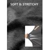 imageCOOFANDY Mens Long Sleeve Polo Shirts Casual Button Collared Shirts Raglan Golf T ShirtDark Grey