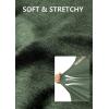 imageCOOFANDY Mens Long Sleeve Polo Shirts Casual Button Collared Shirts Raglan Golf T ShirtGreen