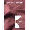 imageCOOFANDY Mens Long Sleeve Polo Shirts Casual Button Collared Shirts Raglan Golf T ShirtRed