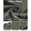 imageCOOFANDY Mens Long Sleeve Shirts Casual Button Down Shirt Wrinkle Free Dress Shirt with PocketArmy Green
