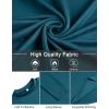 imageCOOFANDY Mens Mock Turtleneck TShirts Long Sleeve Solid Color Tees Shirts Basic Casual Slim Fit Pullover T ShirtsDeep Blue