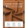 imageCOOFANDY Mens Quarter Zip Pullover Lightweight Textured TShirts Long Sleeve Casual Mock Neck Polo ShirtsLight Brown