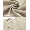 imageCOOFANDY Mens Casual Button Down Shirts Short Sleeve Summer Beach Shirt Cuban Vacation Textured Shirts with PocketBeige