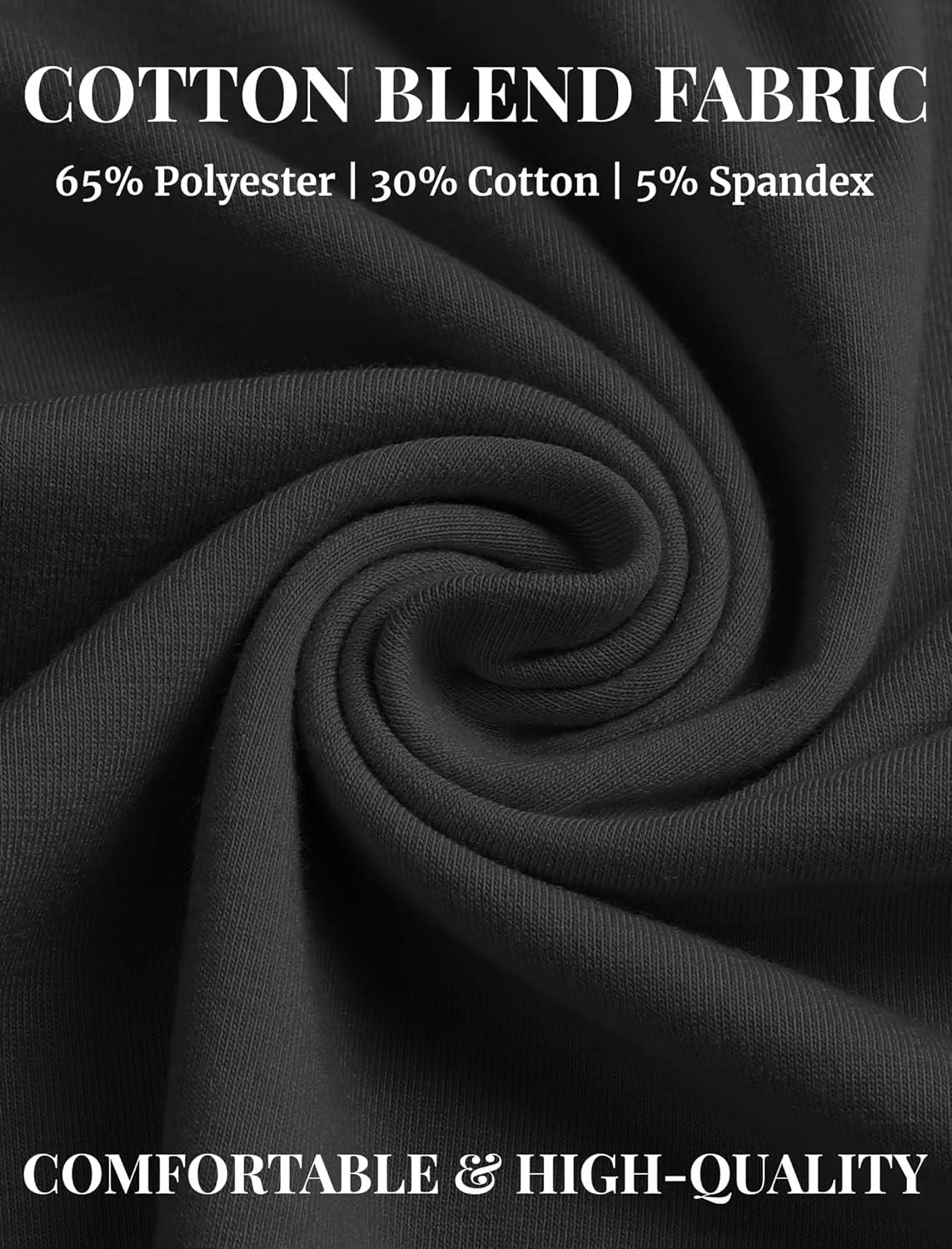 imageCOOFANDY Mens Cotton Hipster Hip Hop Longline Crewneck T Shirts Casual Long Sleeve Tees Curved Hem Gym ShirtsOne Piece Black