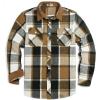 imageCOOFANDY Mens Flannel Shirts Long Sleeve Fleece Plaid Jacket Casual Stylish Button Down Shirts with PocketsKhaki